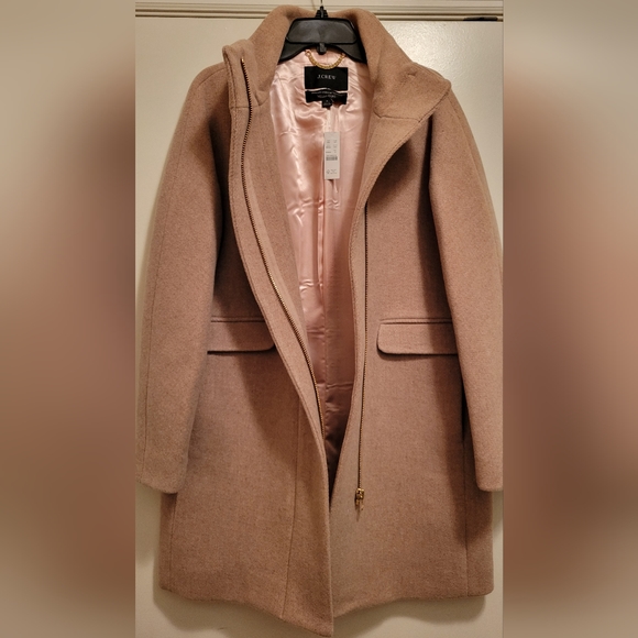 NEW with Tags!  J.Crew Cocoon Coat in Italian Stadium-Cloth (2022 collection). - Picture 9 of 11